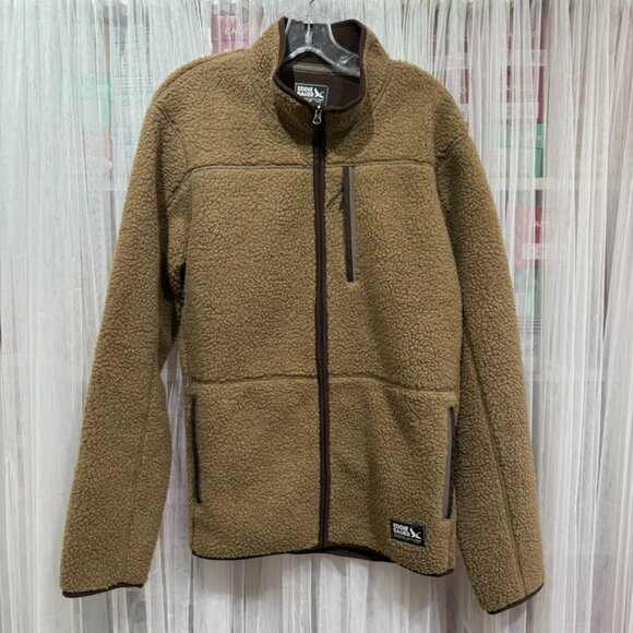Eddie Bauer Chilali Faux Shearling Jacket Men's Large NWT Outdoor Fall - Picture 1 of 14